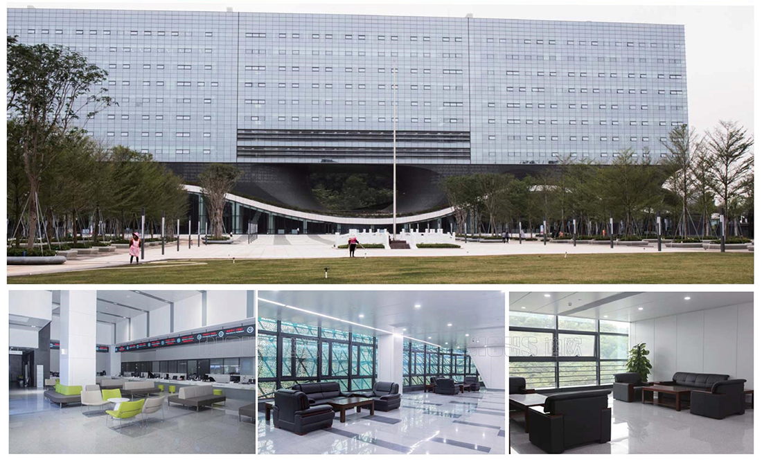 深圳市光明區(qū)行政服務(wù)中心辦事大廳辦公家具展示