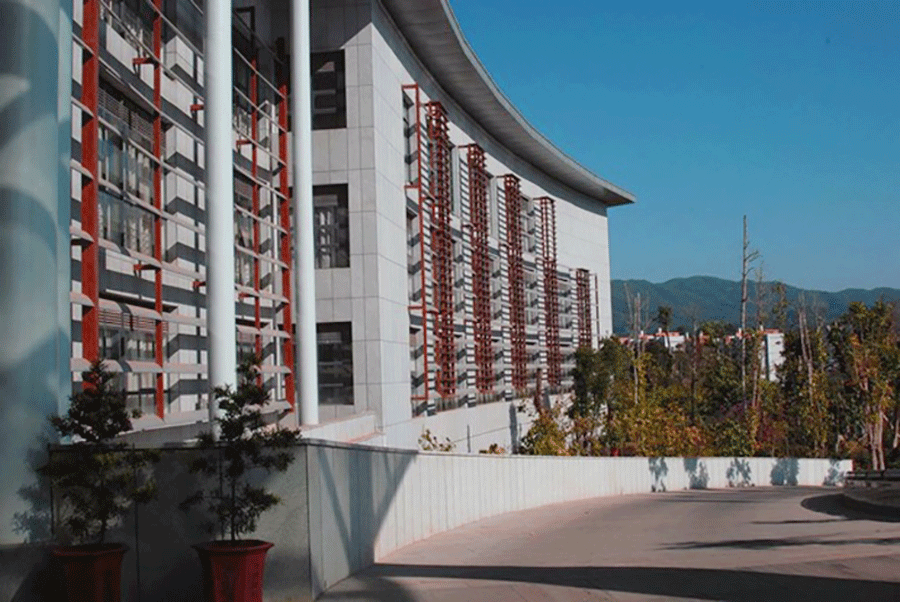 普洱市人民政府建筑外圍