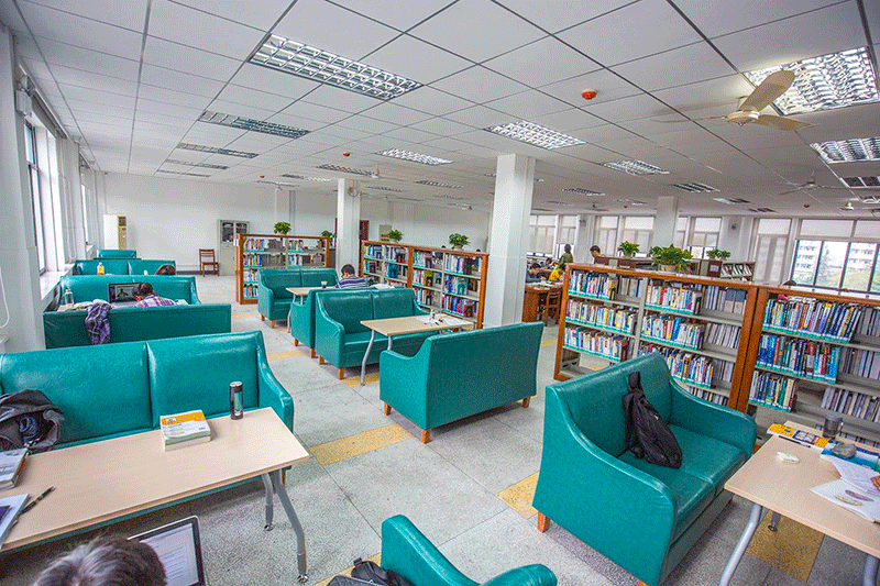 圖書館辦公家具開放閱讀區(qū)桌椅
