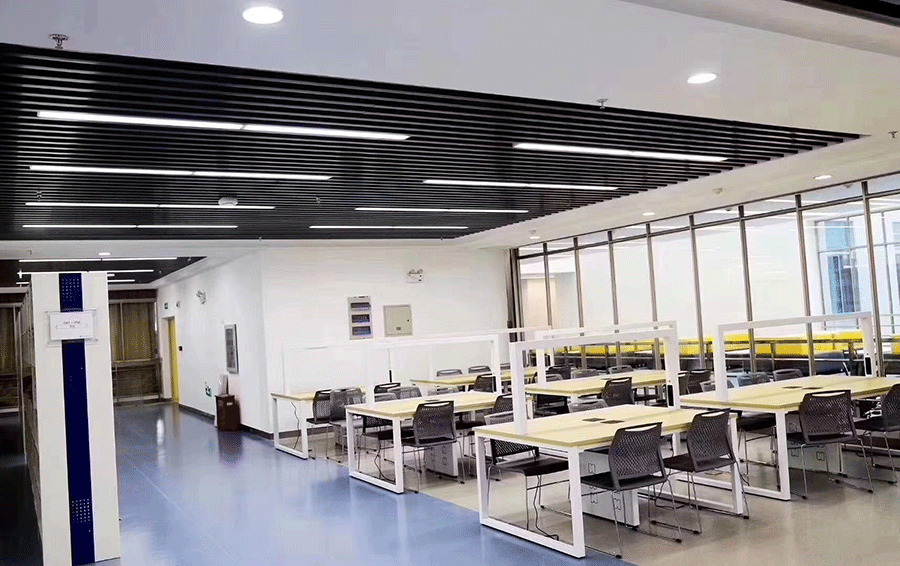 南京圖書館閱覽桌椅_迪歐家具