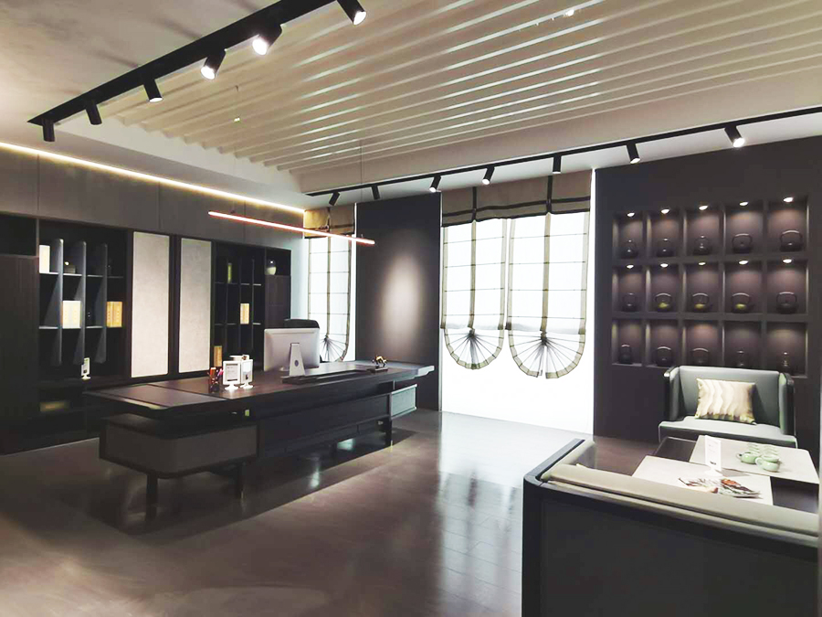 迪歐辦公家具上海虹橋展覽現(xiàn)場